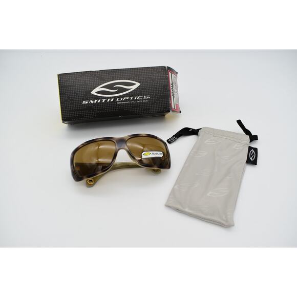 Smith Optics Invite TLT Optics Women's Olive Horn Sunglasses - NEW WITH TAGS